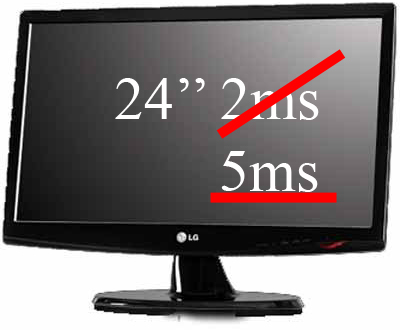 LG TFT Monitor W2443T